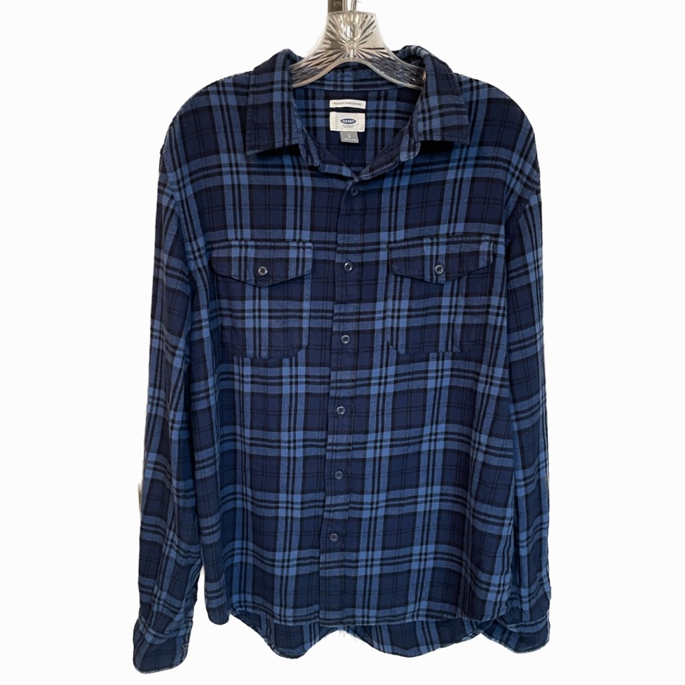 EUC Old Navy Flannel Button Up